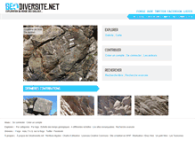 Tablet Screenshot of geodiversite.net